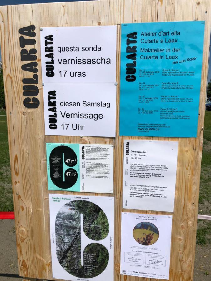 Appartamento La Prada Laax Esterno foto